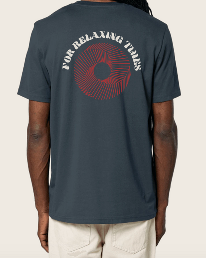 Relaxing Times Tee - Ink Grey
